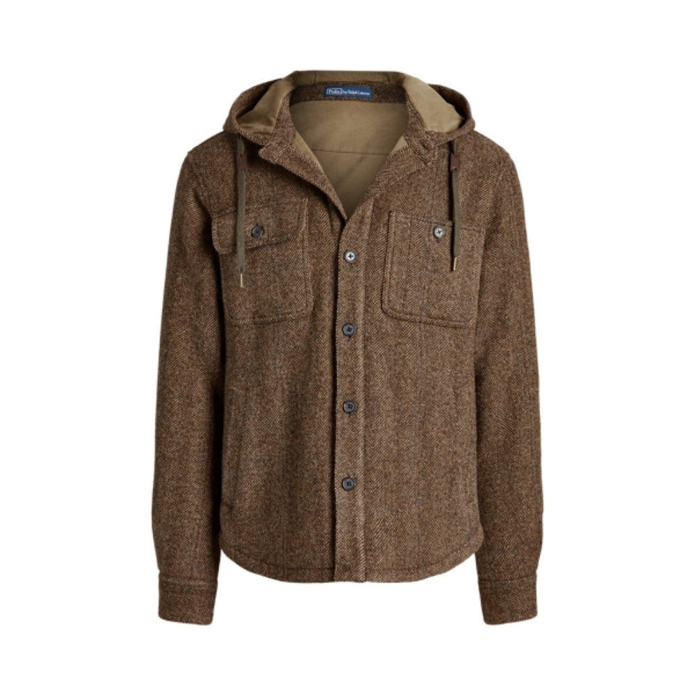 Herringbone Hooded Jacket Polo Ralph Lauren
